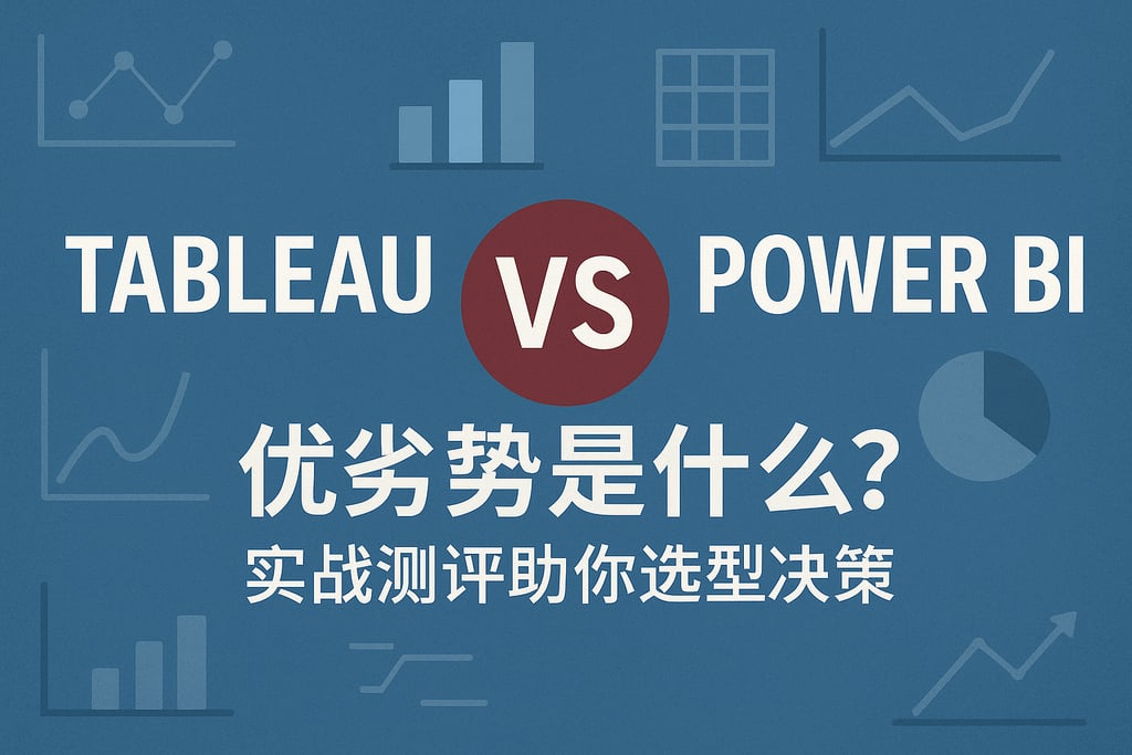 Tableau VS Power BI优劣势是什么？实战测评助你选型决策